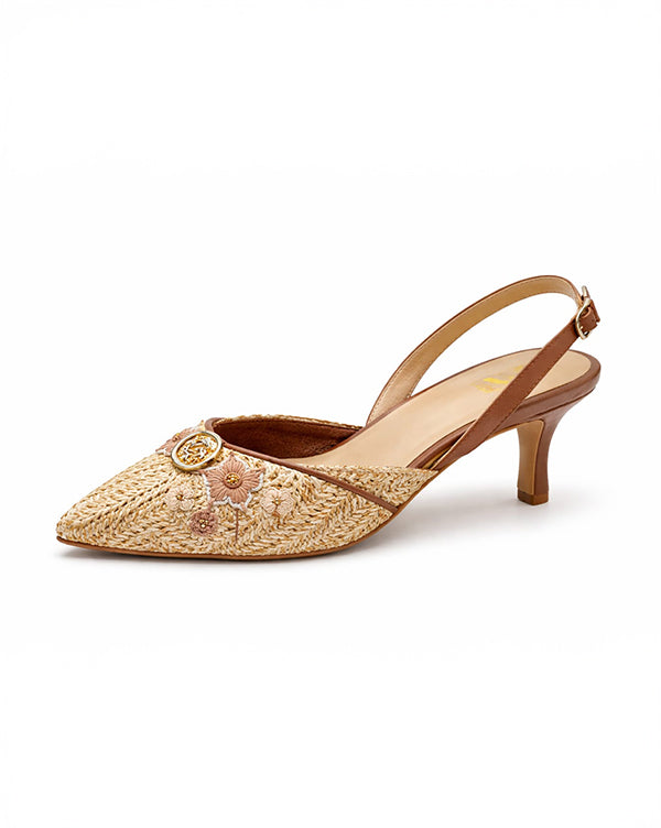 Raw Honey : Salsa Mule Heels