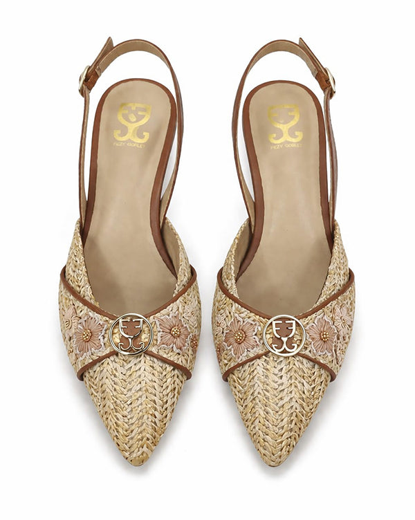 Raw Honey : Salsa Mule Heels