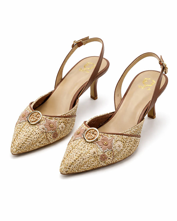 Raw Honey : Salsa Mule Heels