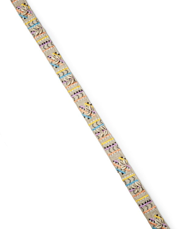 Beachside Embroidered Strap