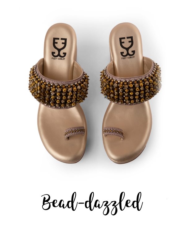 Bead-dazzled: Kolha Wedge