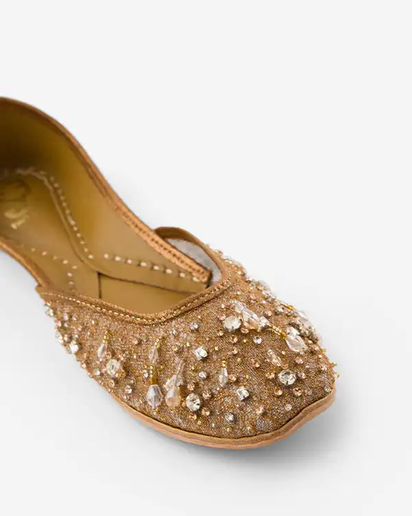 Bead Drop : Juttis - Gold - Fizzy Goblet - Indian - Handcrafted