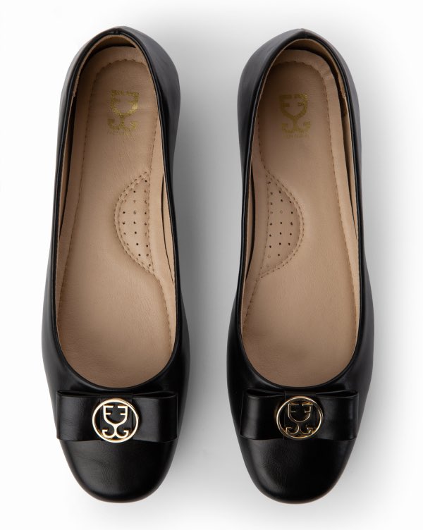 Chief Fun Officer - Black : Ballet Flats