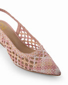 Dewy Darling : Pointed Block Heels