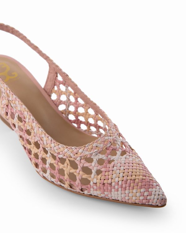 Dewy Darling : Pointed Block Heels