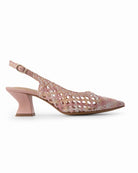 Dewy Darling : Pointed Block Heels