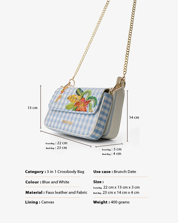 Table for Sun : Three in One Crossbody Bag - Bag - FIzzy Goblet