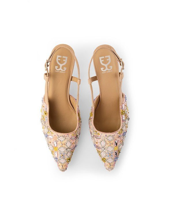 Gatsby's Girl : Salsa Mule Heels