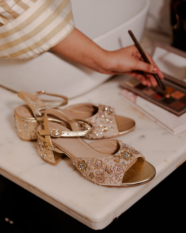 Gold Standard : Sandal Heels
