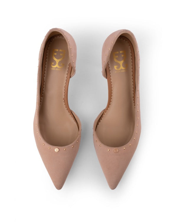 Let’s Circle Back - Nude Cream : Stiletto Heels