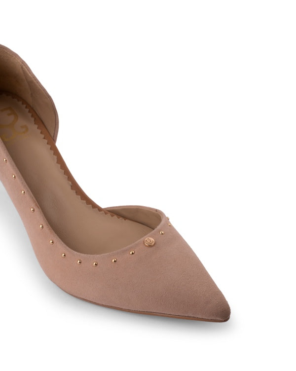 Let’s Circle Back - Nude Cream : Stiletto Heels