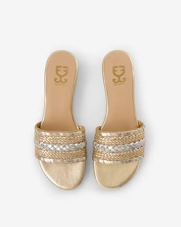 Mixed Signals : Sandal Heels - Heels - FIzzy Goblet - Handcrafted - Indian