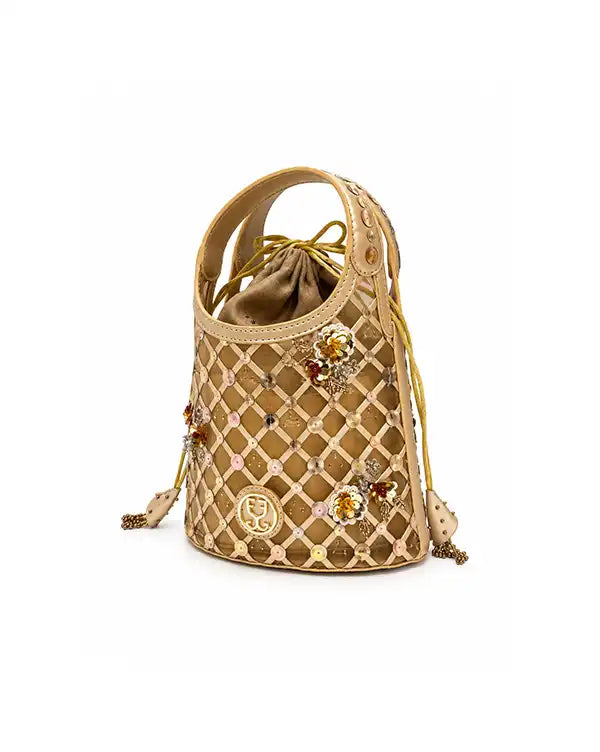 Queen B - Gold : Potli Bag