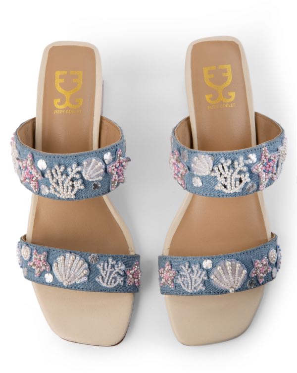 Shell Yeah : Block Heels