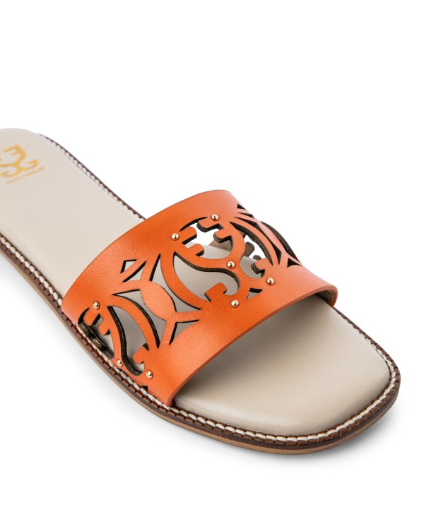 Tangerine Twist Sandals