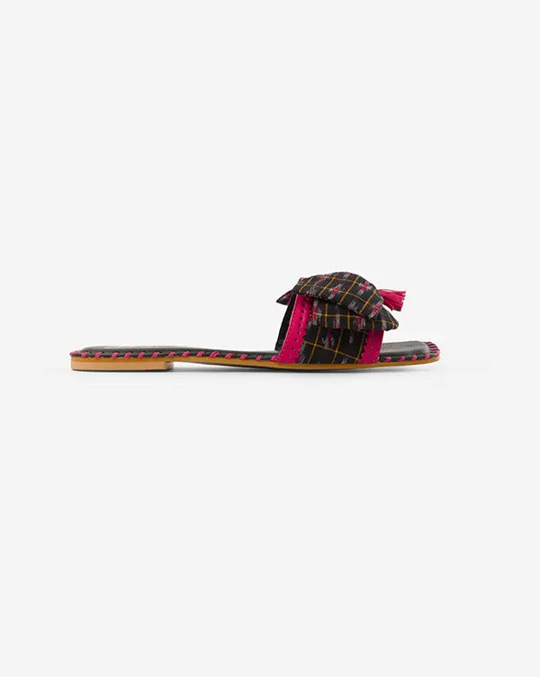 Bow to be Wild : Sandal - Handcrafted - Fizzy Goblet