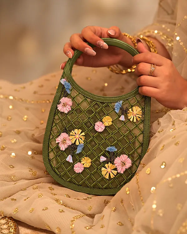 Bloom Room : Potli Bag - Indian - Handcrafted Fizzy Goblet