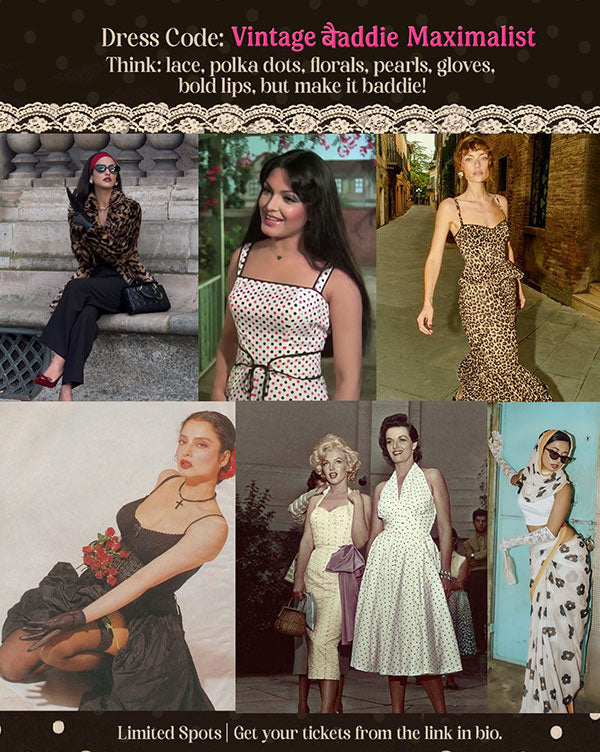 Baddies Wear Vintage : Event Pass