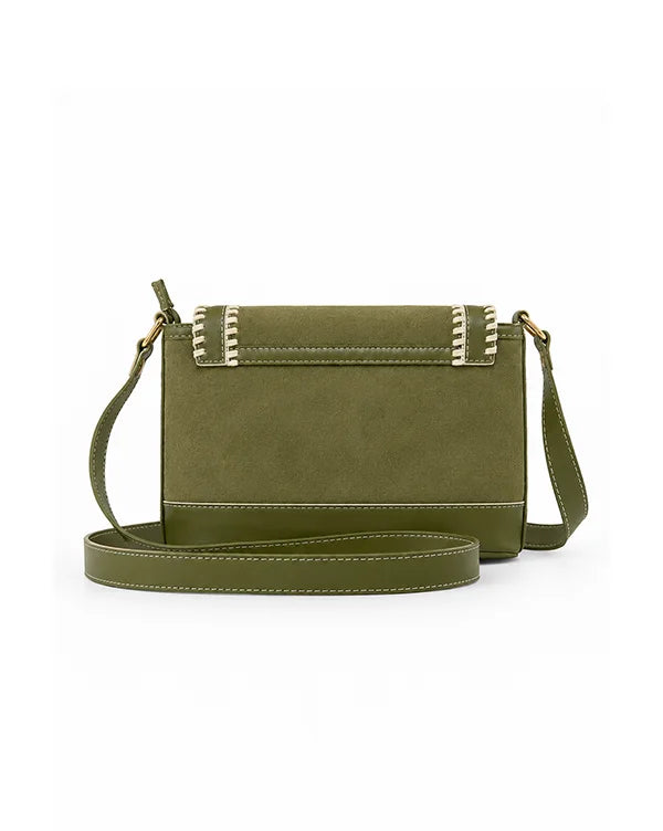 Olive a Sudden : Sling Bag - Olive - Sling bag - Handcrafted - Indian