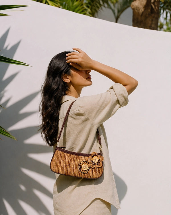 Pearl Pressure : Shoulder Bag - Fizzy Goblet - Handcrafted