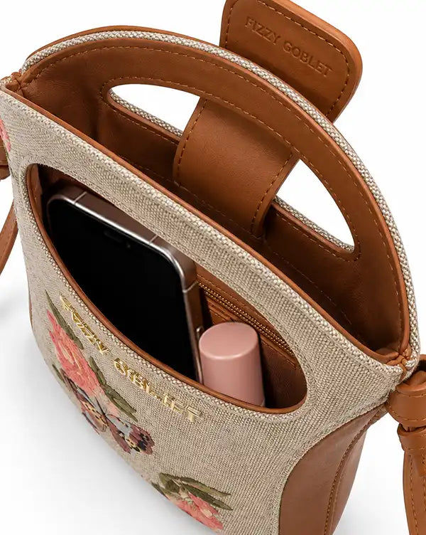 Hot Tea : Phone Bag - Bag - Fizzy Goblet - Handcrafted - Indian