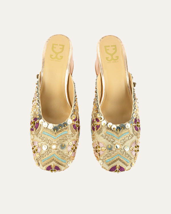 Beads, Please : Heels - Payal Singhal X Fizzy Goblet- Limited Edition