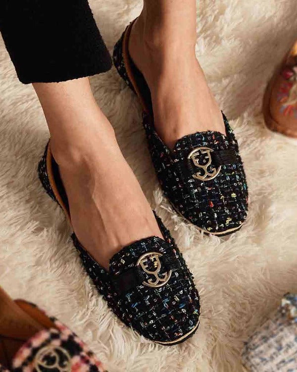 Yours Tweedly : Loafers - Black Loafers - Fizzy Goblet