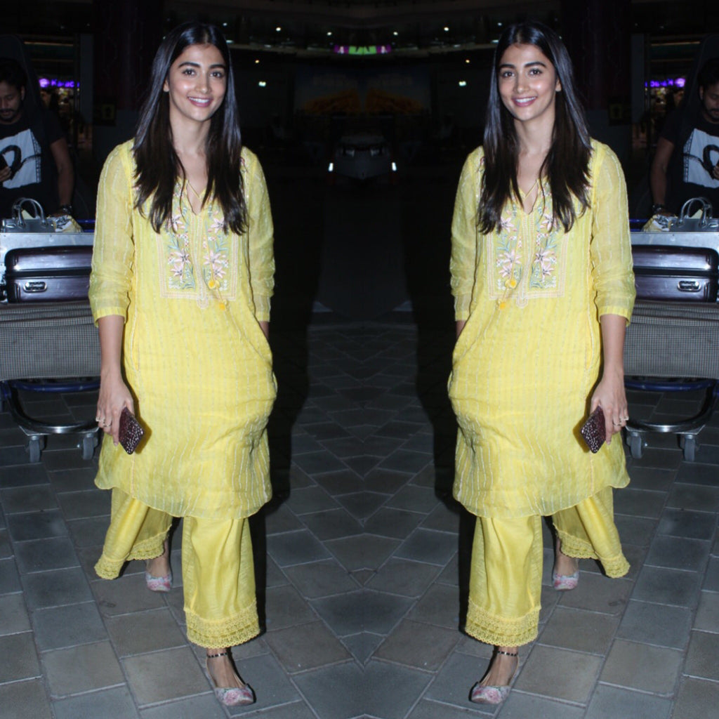 Pooja Hegde in BULBUL'S SONG: PAYAL SINGHAL X FIZZY GOBLET