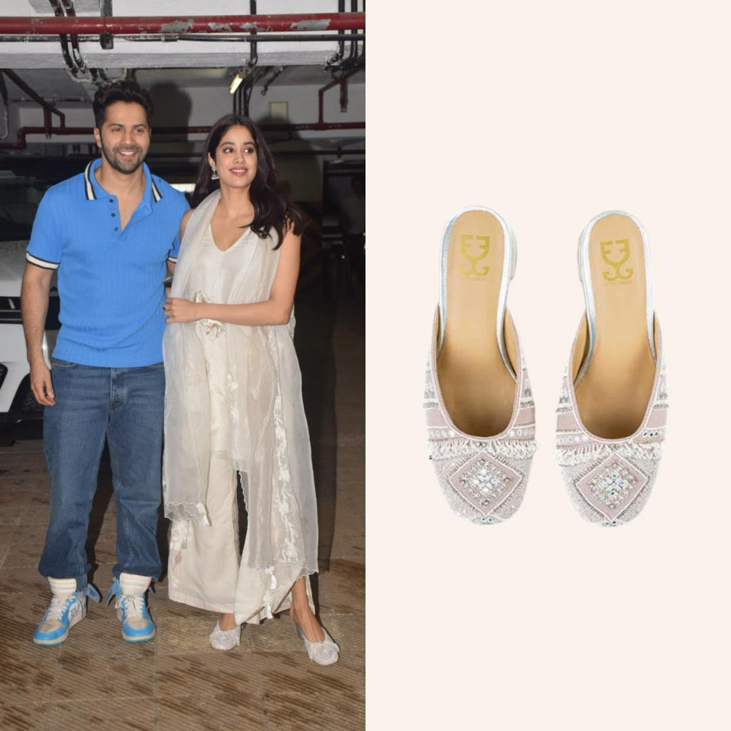 Janhvi Kapoor in Love Actually Heels