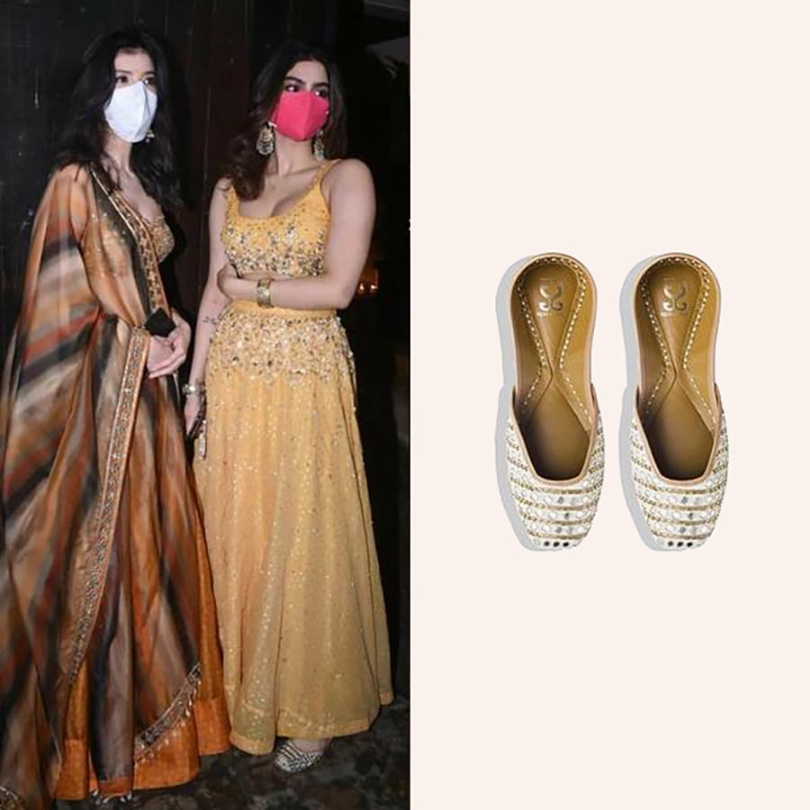 Khushi Kapoor in AISHA- IVORY & GOLD- LIMITED EDITION