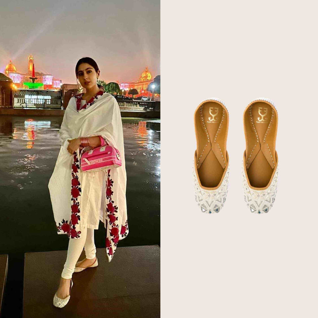 Sara Ali Khan in Nice as Ice Juttis