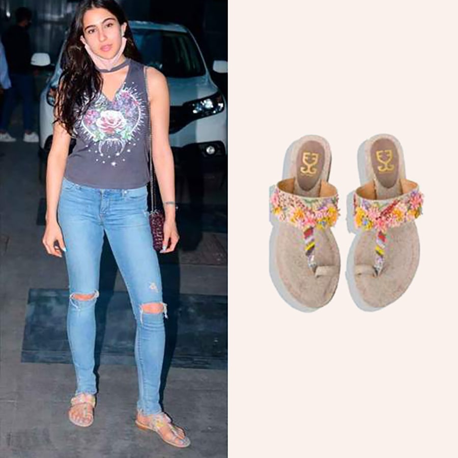 Sara Ali Khan in Bali Bellini Kolha