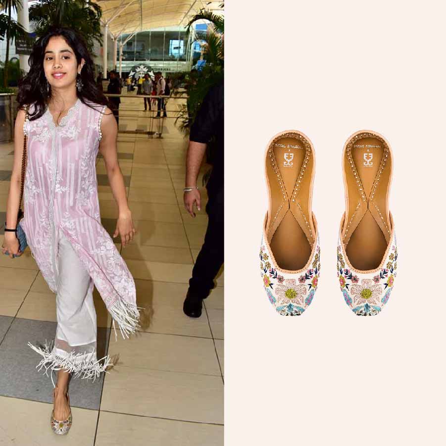 Janhvi Kapoor in FLOWER POWER: PAYAL SINGHAL X FIZZY GOBLET