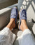 On the Clock : Backless Loafers - Leather