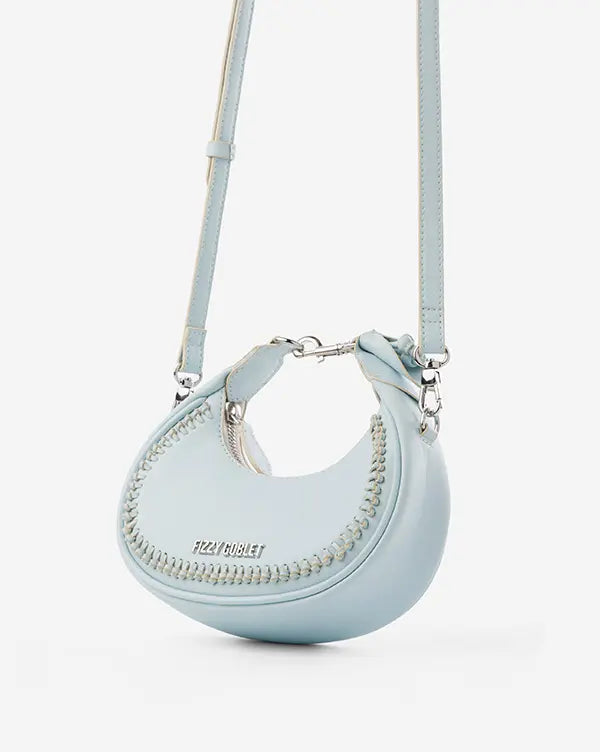 Blue's Clues : Mini Hobo Bag - Blue - Hobo Bag - Handcrafted - Fizzy Goblet