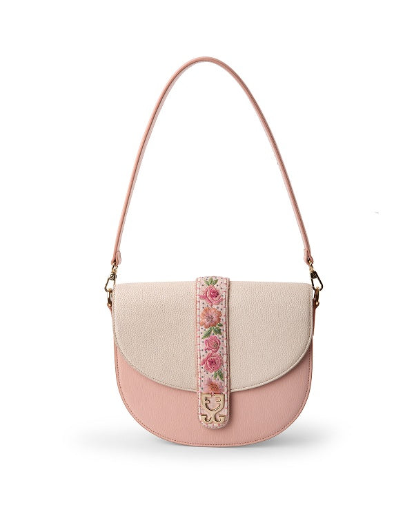 Bundle : Cotton Blossom Saddle Bag & Strong Ties Loafers