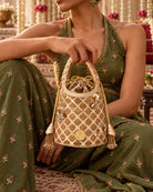 Queen B - Gold : Potli Bag