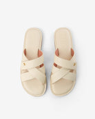 Sea Salt : Sandals - Off White - Handcrafted - Fizzy Goblet