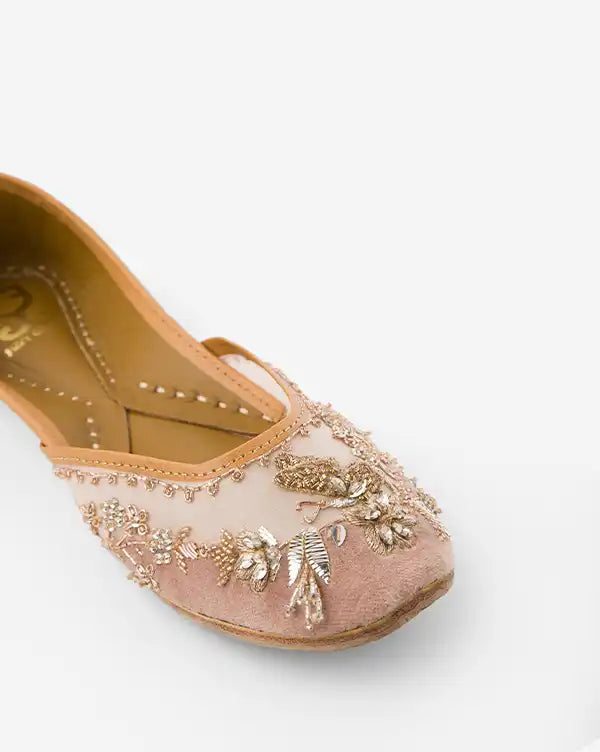 Dabka Darling : Juttis - Fizzy Goblet - Handcrafted - Indian
