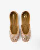 Dabka Darling : Juttis - Fizzy Goblet - Handcrafted - Indian