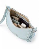 Blue-la-la : Mini Hobo Bag - Handcrafted Fizzy Goblet