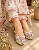 Mirror Masala : Juttis - Fizzy Goblet - Handcrafted