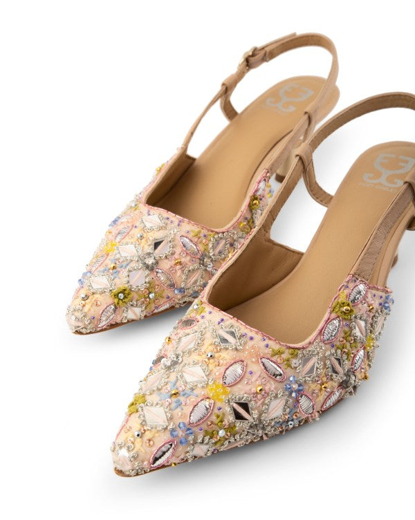 Gatsby's Girl : Salsa Mule Heels