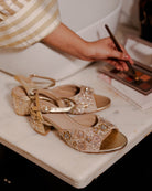 Gold Standard : Sandal Heels