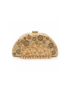 Golden Eclipse : Clutch Bag - Gold - Fizzy Goblet - Indian