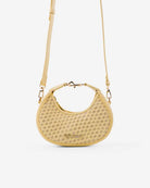 Hive & Seek: Mini Hobo Bag - Butter Yellow - Handcrafted - Fizzy Goblet 