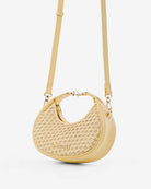 Hive & Seek: Mini Hobo Bag - Butter Yellow - Handcrafted - Fizzy Goblet 
