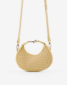 Hive & Seek: Mini Hobo Bag - Butter Yellow - Handcrafted - Fizzy Goblet 