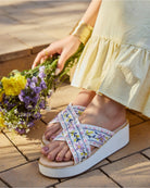 Iris my case : Criss Cross Wedges