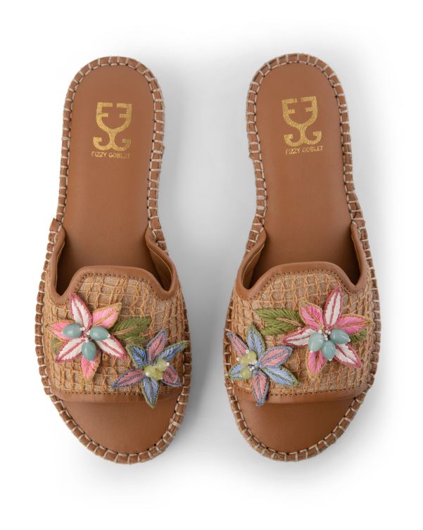 Maple Syrup : Slipon Espradrille Wedges